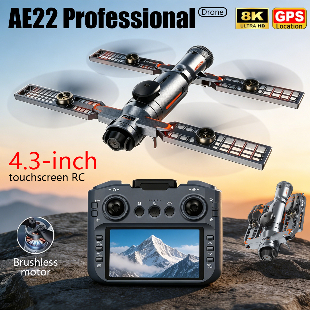Drone Dobrável AE22 PRO MAX At - Drone Camera Waterproof avaliação e preço