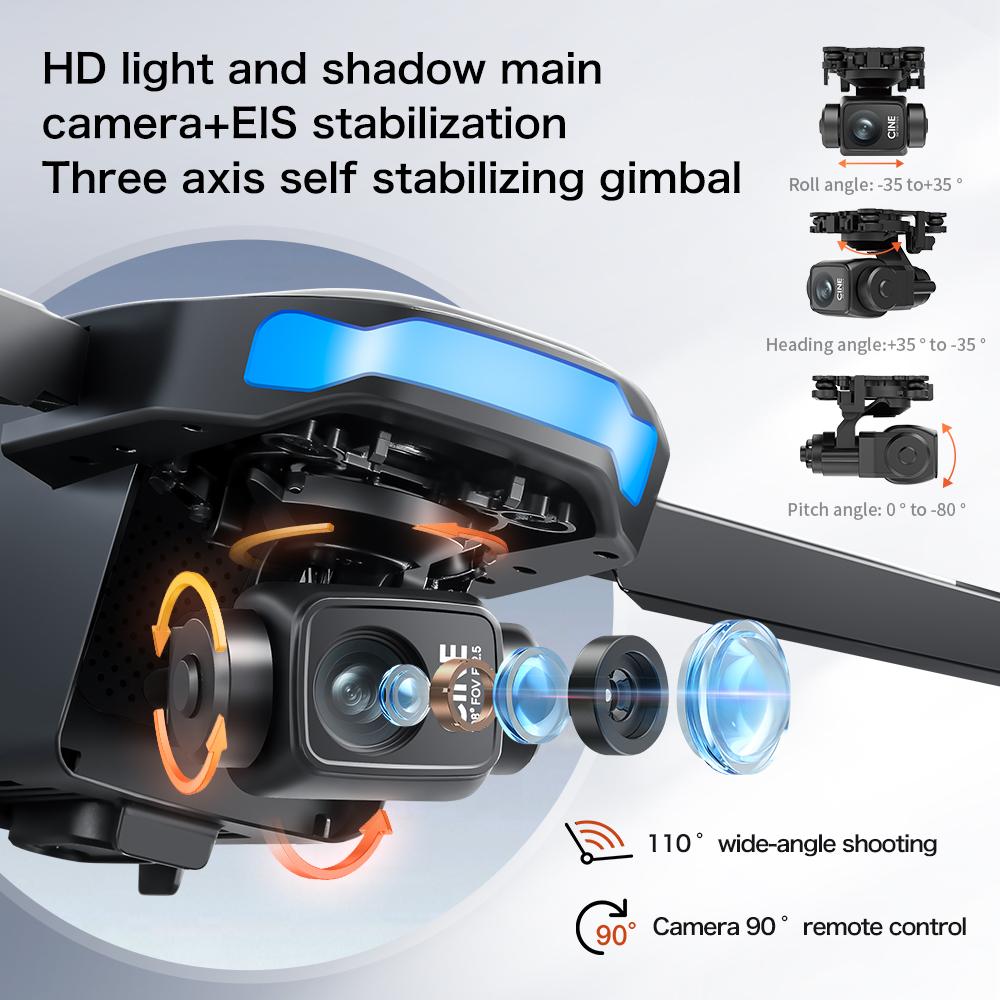 Novo Drone S-X1 MAX GPS 8K Pro - Drone Camera Wide Angle avaliação e preço